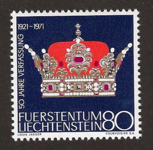 Tutti i francobolli: Liechtenstein 1971**  Z 483 ** – Nuovo (secondo la descrizione) da Susten venduto da lmf_98wh