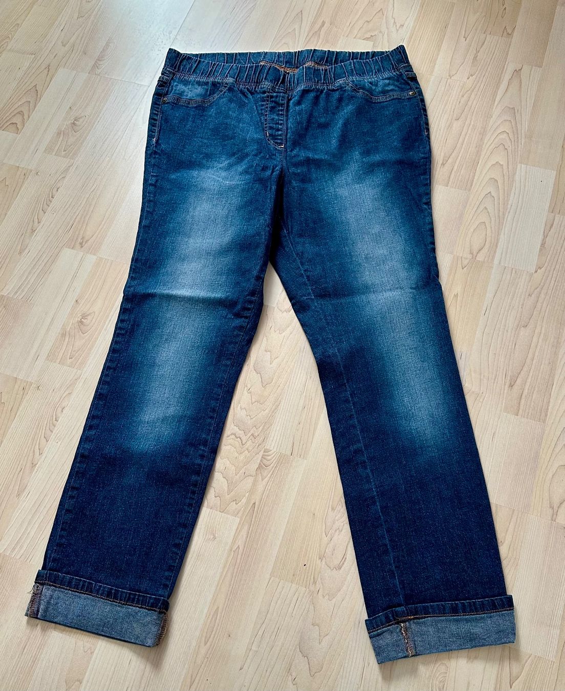 Jeans: Bequeme Jeans von bonprix, Grösse 48 – Neu (gemäss Beschreibung) aus Wallbach von paxnic