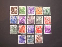 DDR 1953  Mi. 362-79 komplett super gest.  (3444)