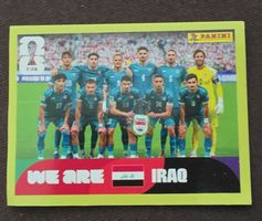 Panini Sticker WM Irak IRQ13