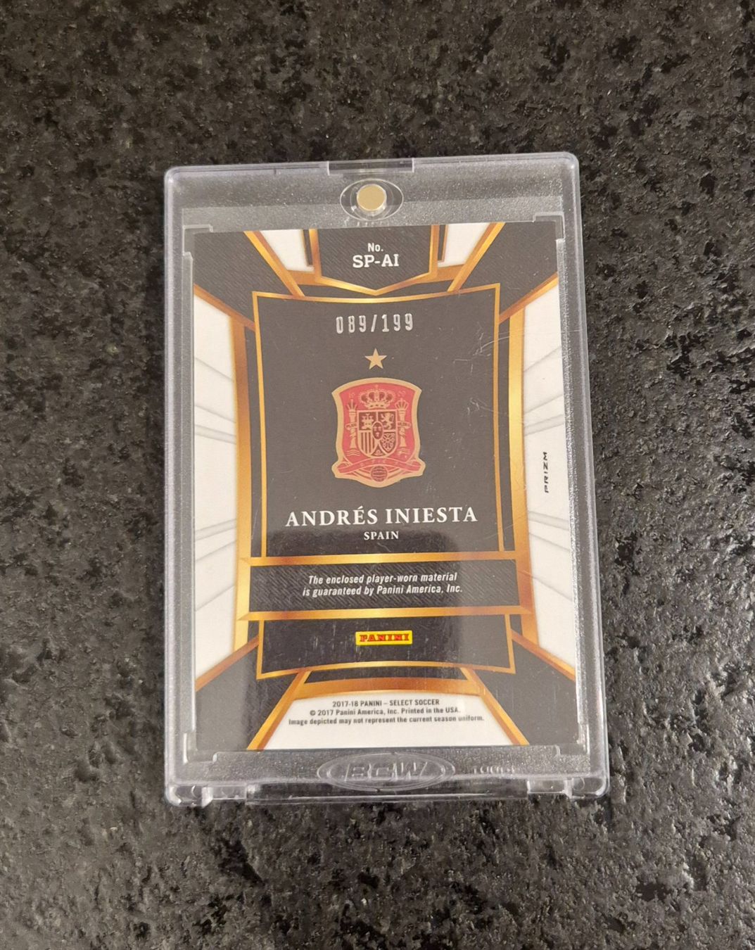 Topps Carte collezionabili: Andres Iniesta /199 Relic - Spanien - Panini – Nuovo (secondo la descrizione) da Burg AG venduto da Danoe 1