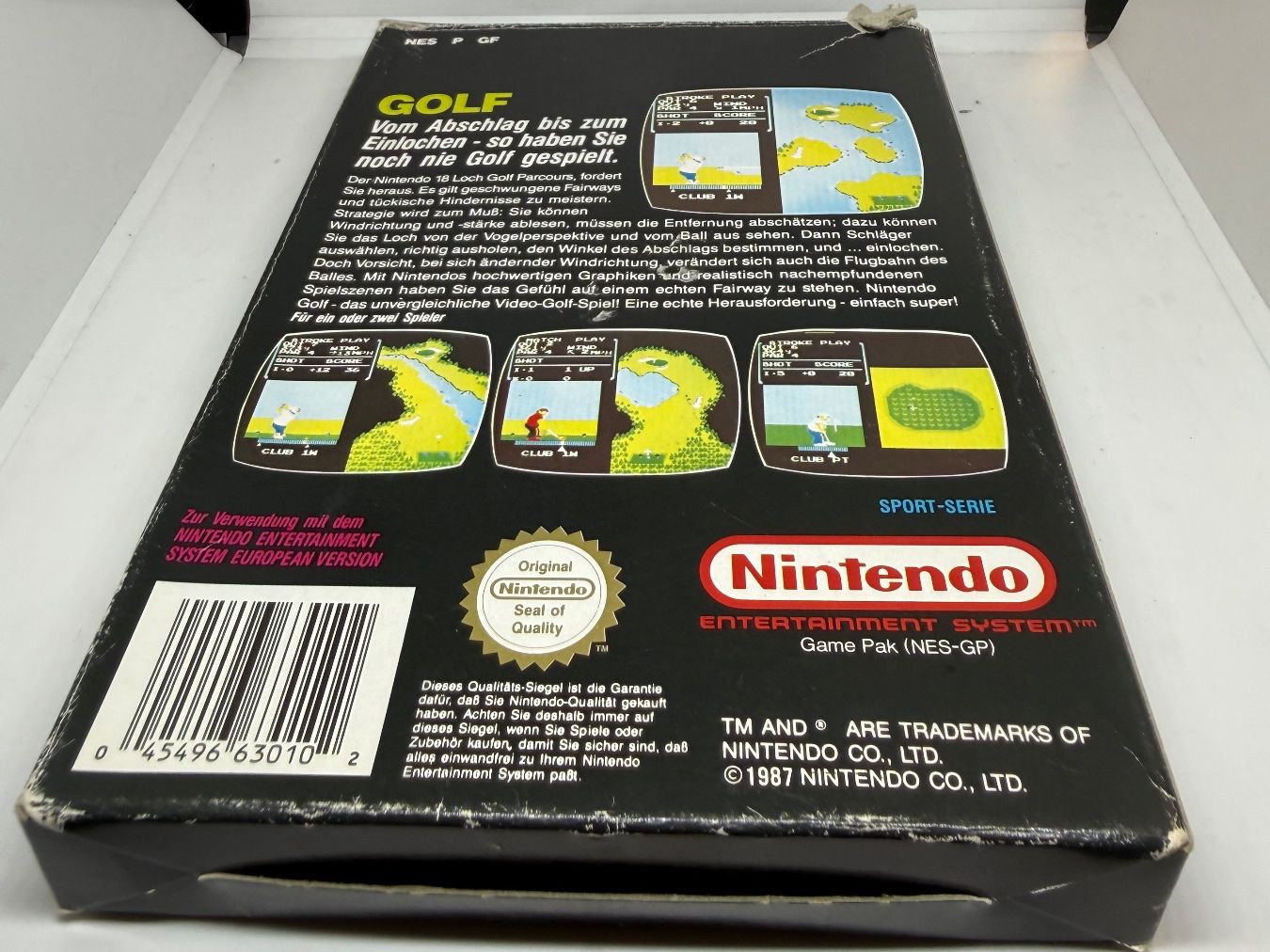 Nintendo Giochi: Nintendo Golf NES OVP – Usato da Dietlikon venduto da NESFEVER 2