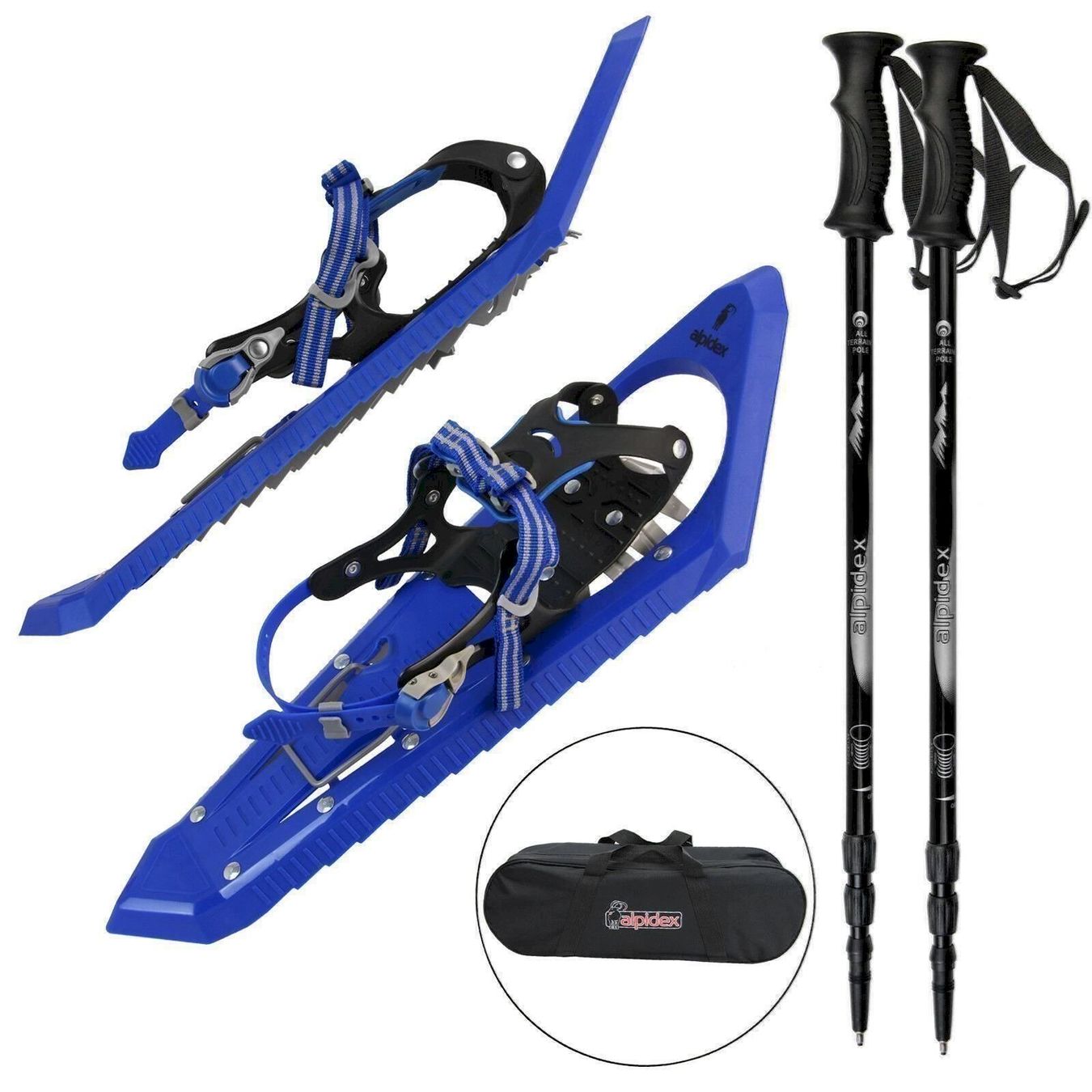 Sci: ALPIDEX 16007 Schneeschuhe Blue – Nuovo e nell'imballaggio originale da Bottighofen venduto da zaap