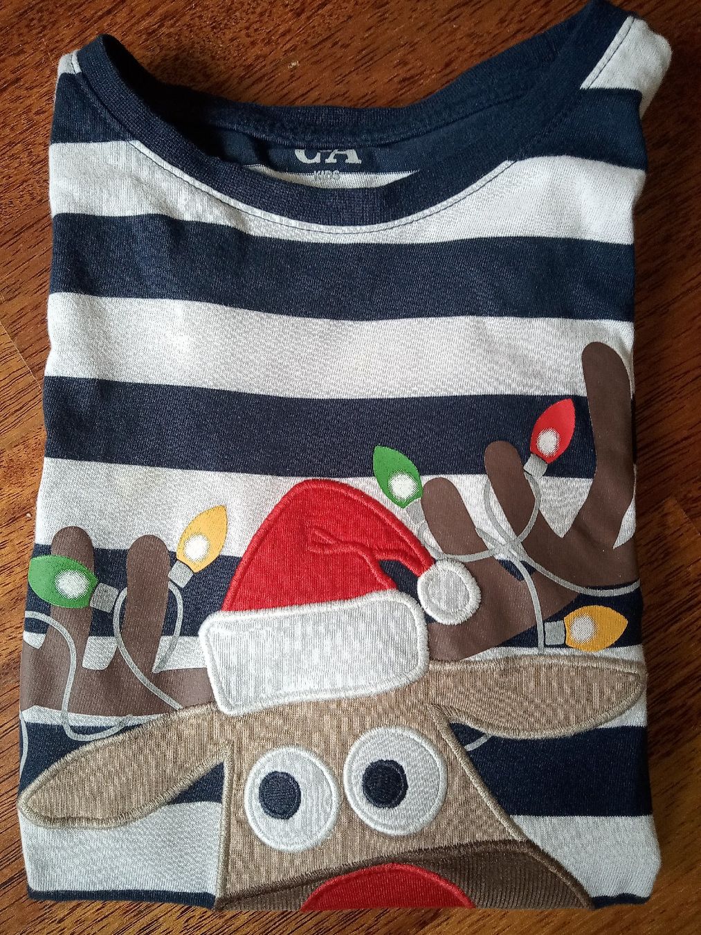 C&A T-shirt: Weihnachts Langarm Shirt Grösse 140 – Usato da Büren SO venduto da swelch 5