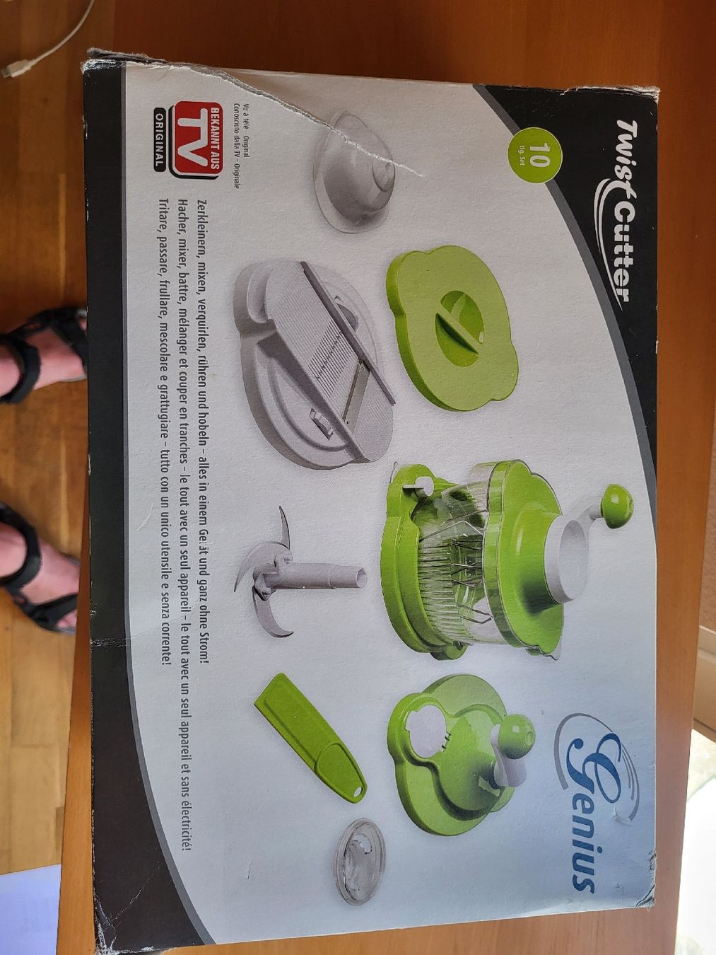 Elettrodomestici da cucina: Genius Twist Cutter Küchenhelfer neuwertig – Nuovo e nell'imballaggio originale da Pratteln venduto da mop_55gf 1