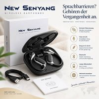 Übersetzer Kopfhörer Echtzeit-Übersetzung, New Senyang NEU