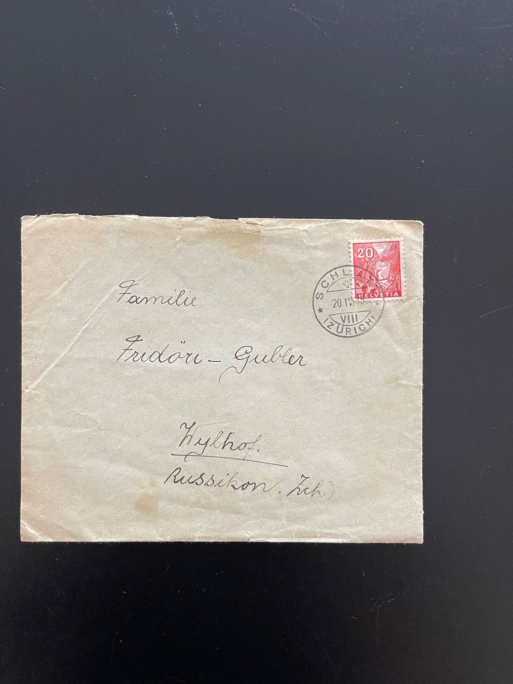 Alle Briefmarken: Alte Briefmarken auf Briefumschlägen – Gebraucht aus Meilen von gattous 8