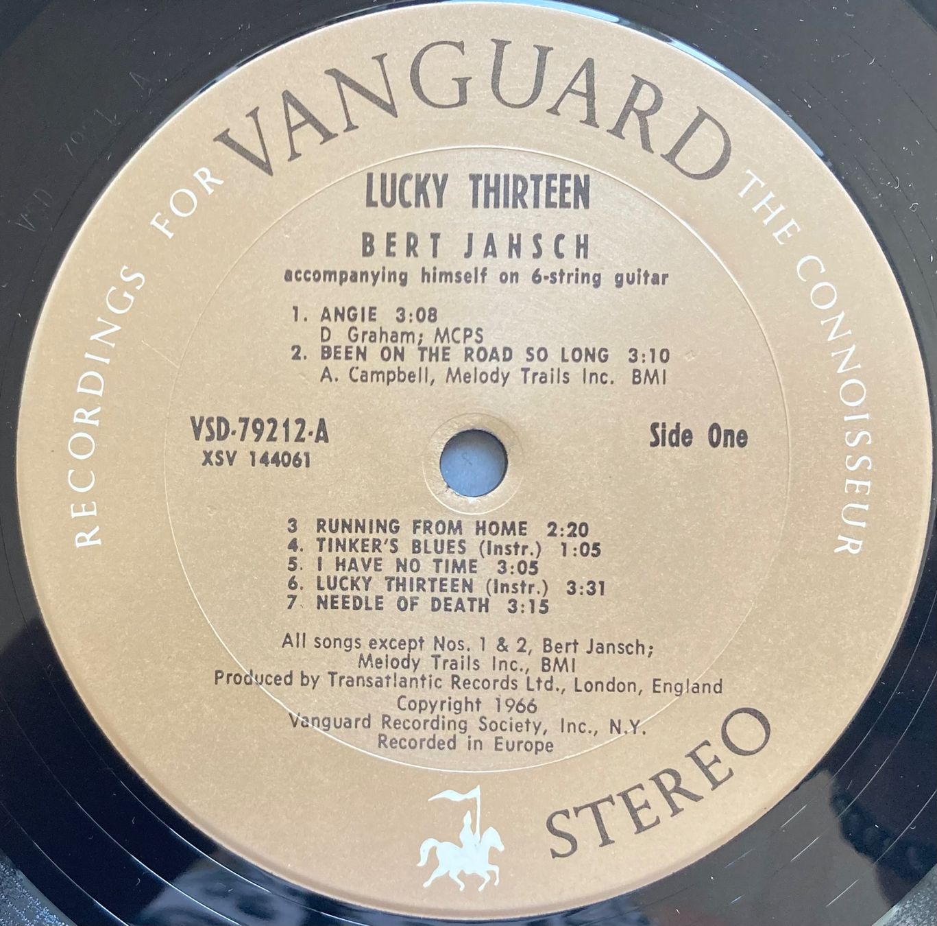 Schallplatten: BERT JANSCH - LUCKY THIRTEEN – Gebraucht aus Poliez-Pittet von Newtown-Records 3