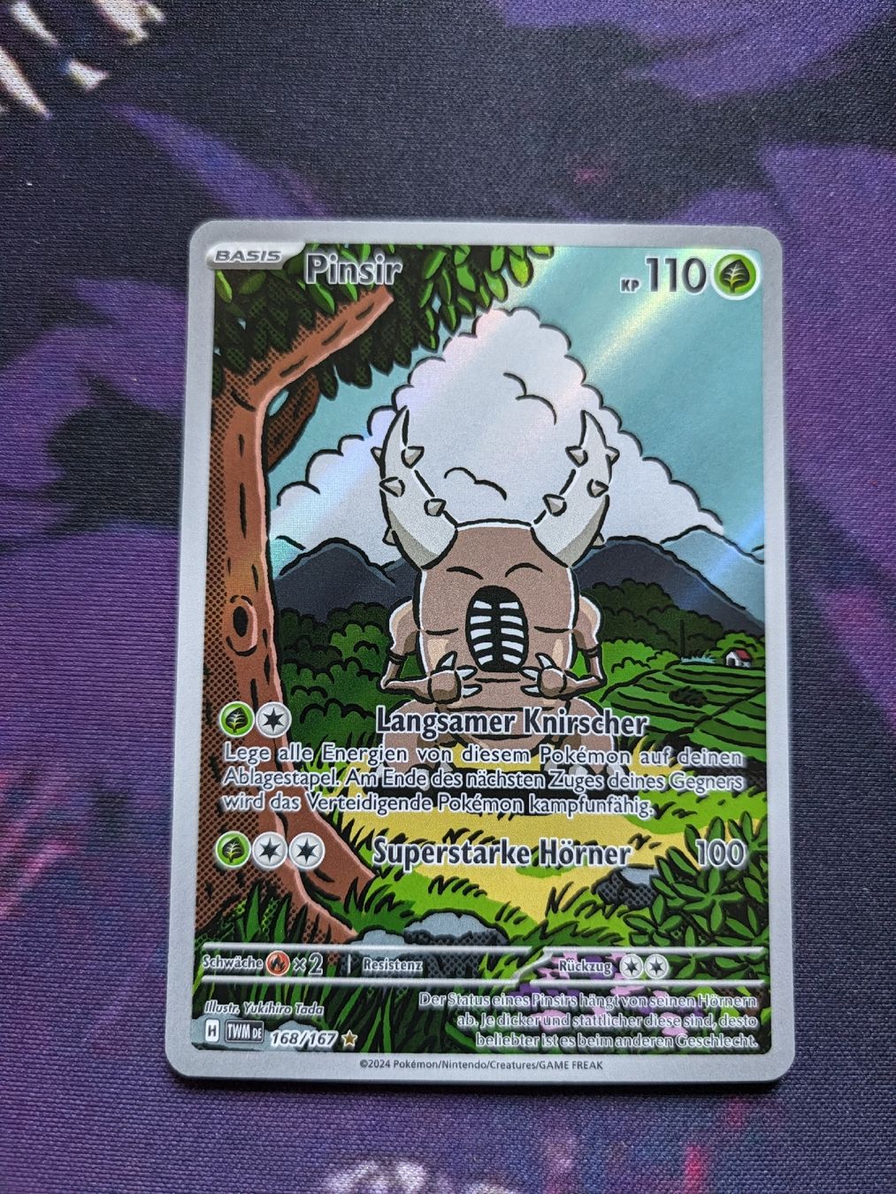 Pokémon Sammelbilder & Trading cards: Pinsir TWM De 168/167  – Neu (gemäss Beschreibung) aus Chur von FreakofRarity