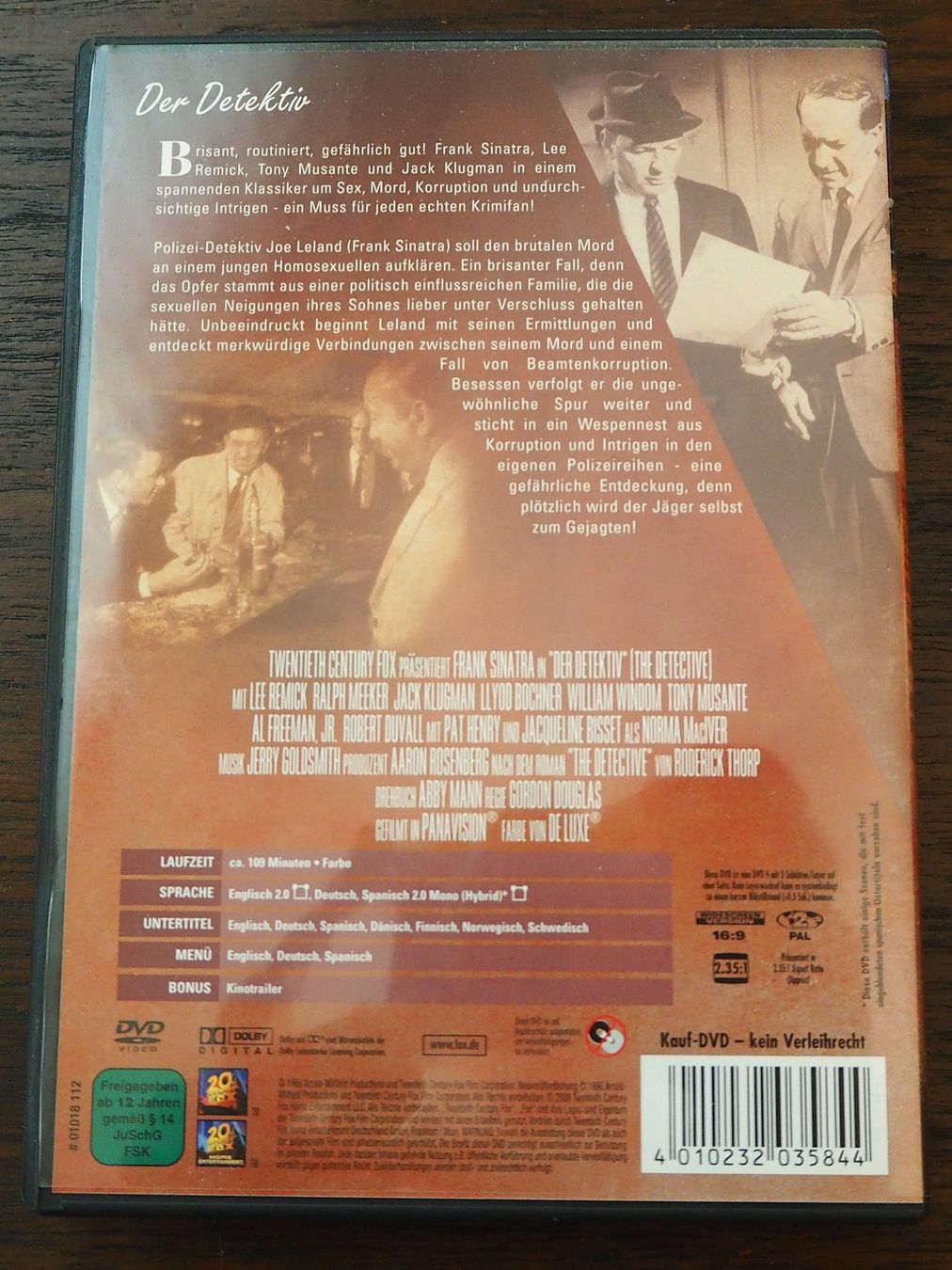 Tutti i DVDs: Der Detektiv / Frank Sinatra – Usato da Chur venduto da big_5zx8 1