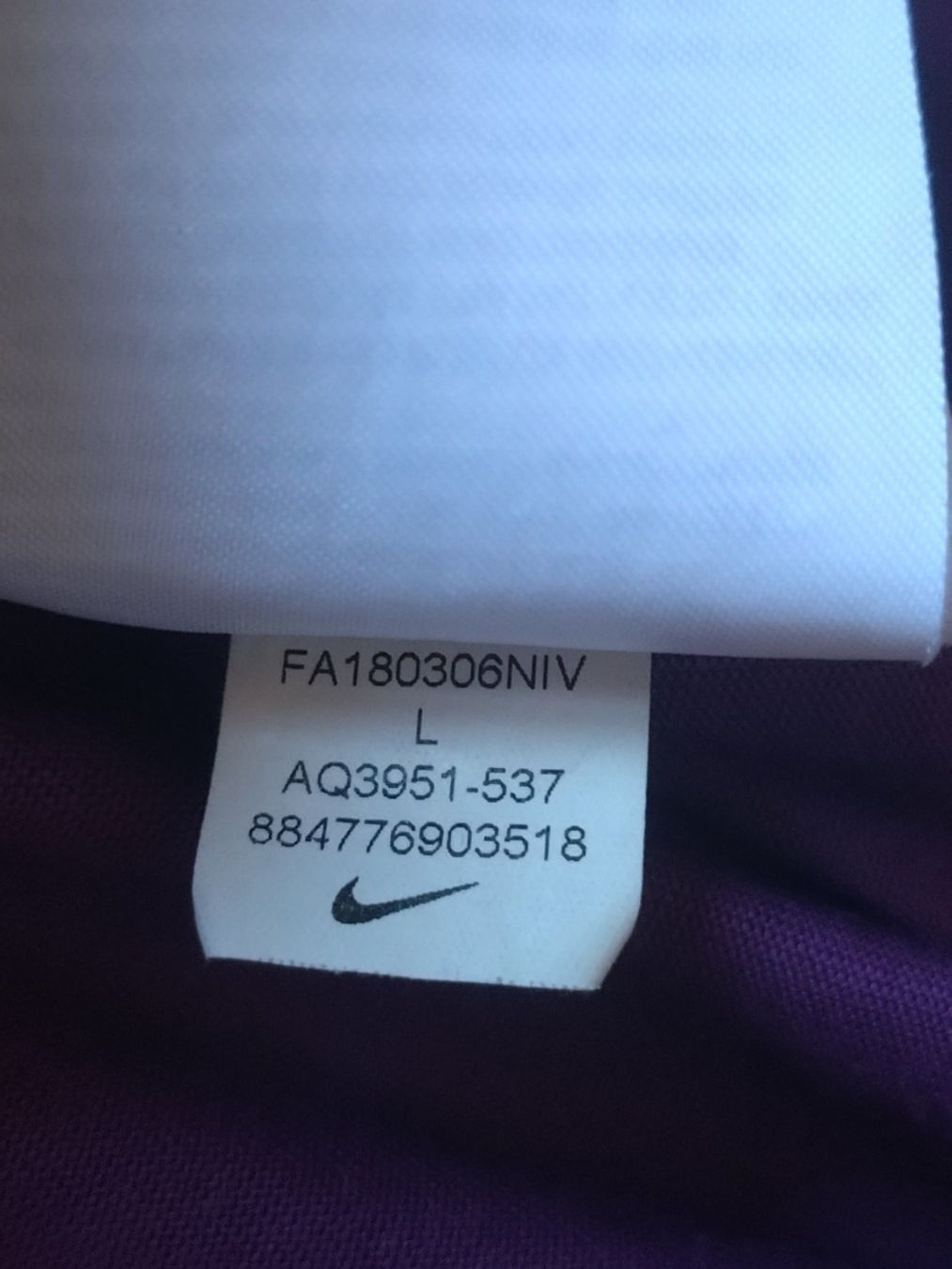 Nike T-shirt: Nike ACG T-shirt Purple Nice shape – Usato da Farvagny-le-Grand venduto da LaCaverne 4