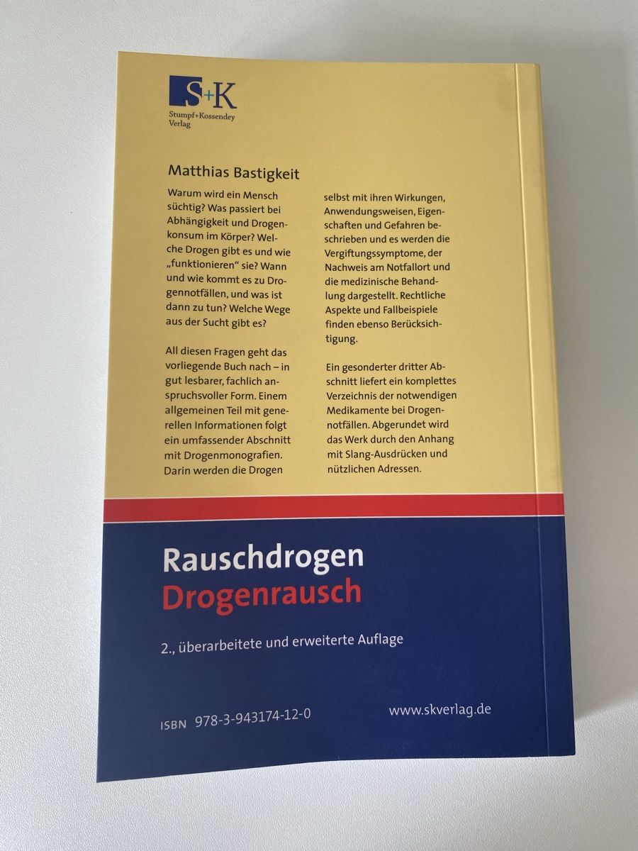 Bücher: Rauschdrogen - Drogenrausch Buch, 2. Auflage – Gebraucht aus Wiezikon b.Sirnach von talamona94 1