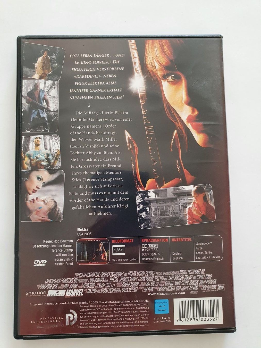 Tutti i DVDs: ELEKTRA - Jennifer Garner DVD – Usato da Oberdorf BL venduto da BaldenEagle 1