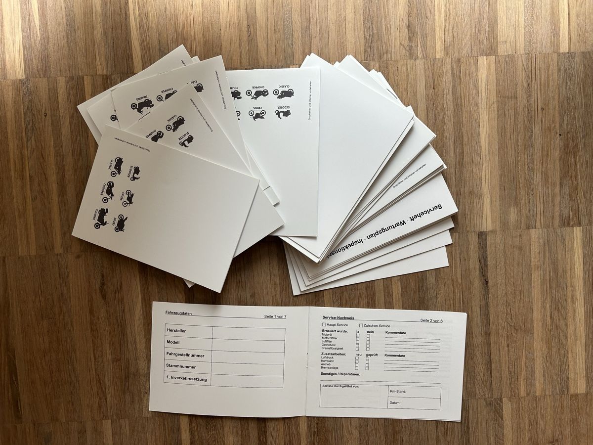 Libri: 35 x Serviceheft neu – Nuovo (secondo la descrizione) da Zürich venduto da dav_dx9c