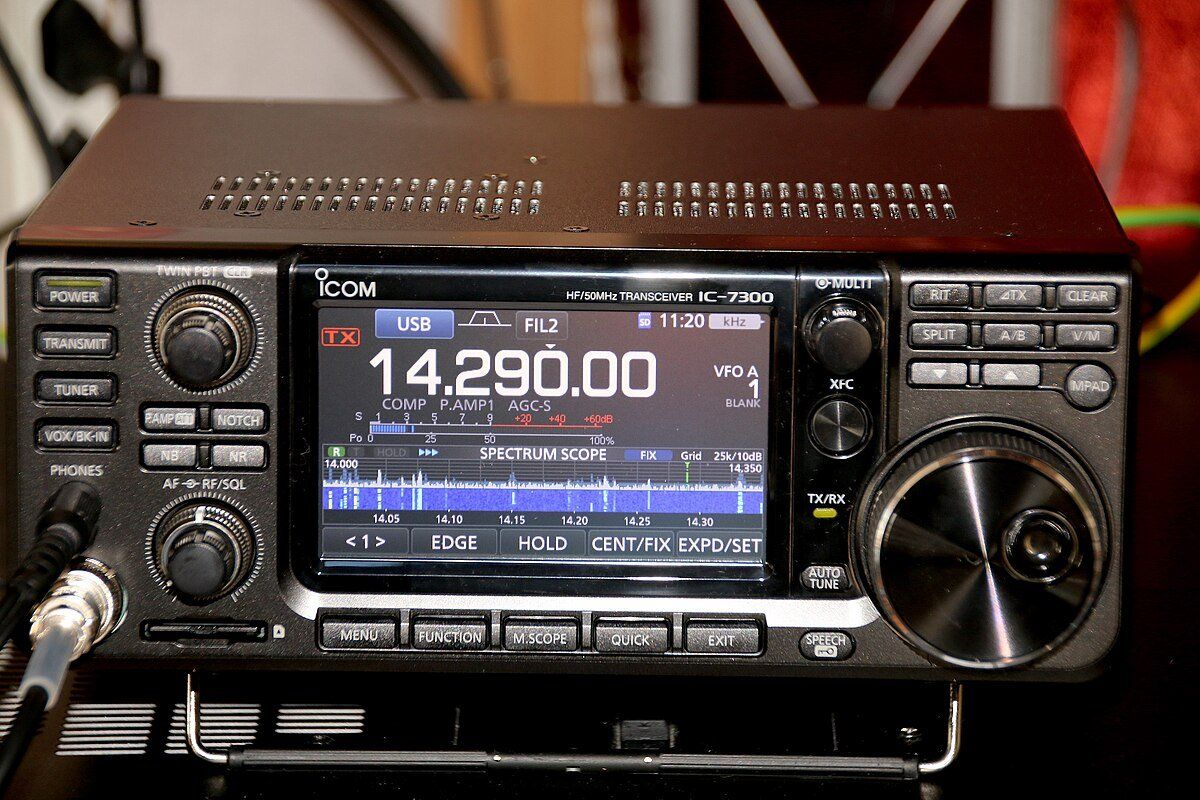 Icom IC-7300 mit Radiospectral Panadaptor (Neu (gemäss Beschreibung ...