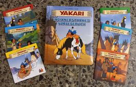 *YAKARI - BUCH/6 HEFTCHEN* TIPTOP/17 X 21CM + 6 X KLEIN