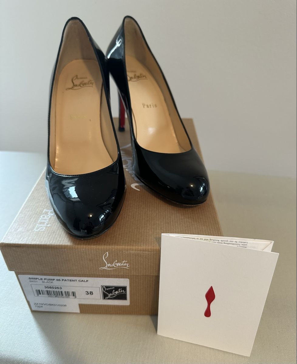 Christian Louboutin Damenschuhe: Christian Louboutin Simple Pump Grösse 38 – Gebraucht aus Port von Sunnyluxe 1
