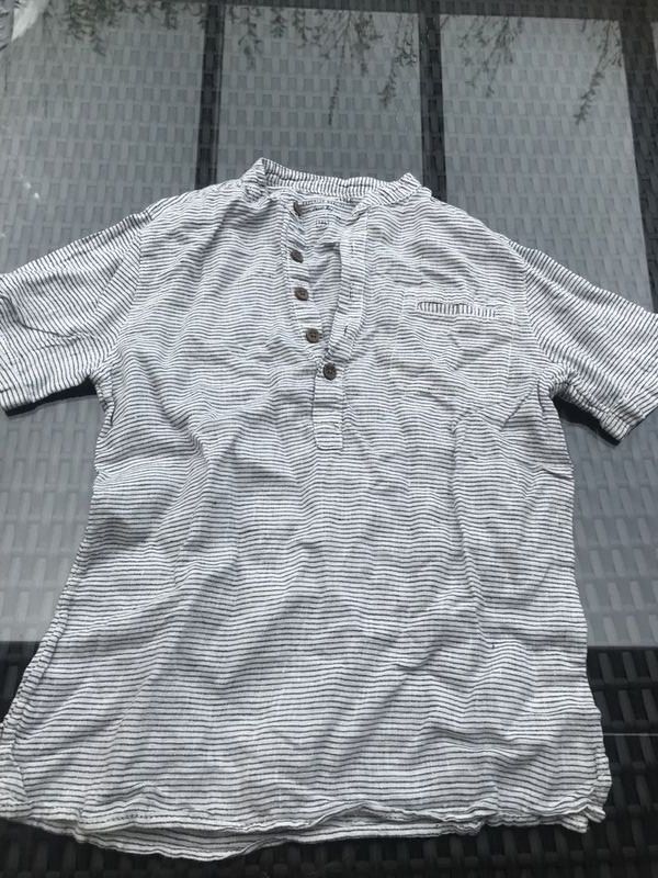 Camicie, T-shirt & Polo: Junge T-Shirt neu 134 gestreift – Nuovo (secondo la descrizione) da Bergdietikon venduto da antovale