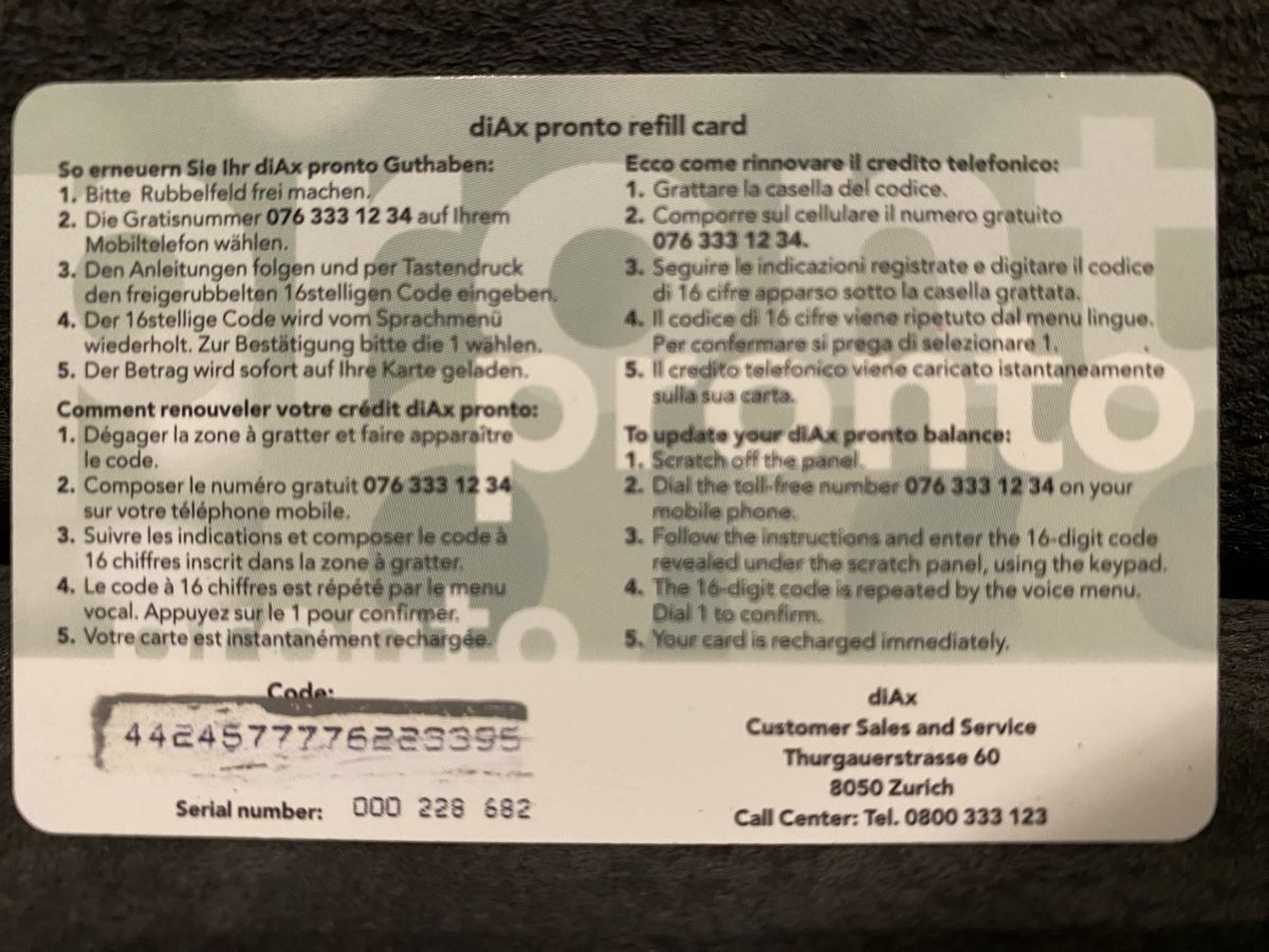 Telefon- & Taxkarten: Carte – Gebraucht aus Lausanne von babacard10 1