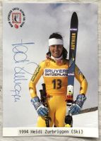 Orig. Autogramm - HEIDI ZURBRIGGEN