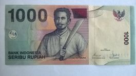Billet banque Indonésie 1000 Roupies  2000 UNC