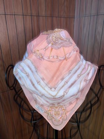 CELINE Paris Vintage Schal / Tuch 46x46