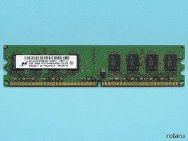 2GB Micron PC2-6400U/DDR2-800 (8x)