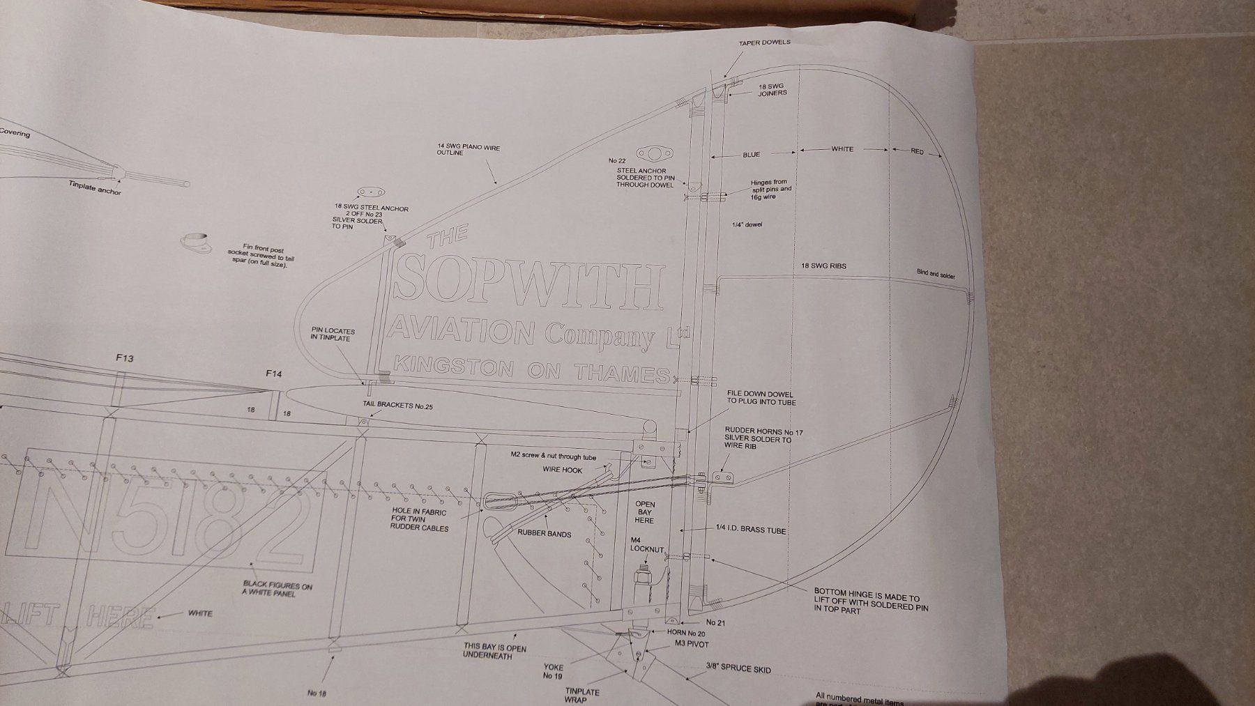 Modellismo RC: Sopwith Pup Mick Reeves 1/3 – Nuovo e nell'imballaggio originale da Saignelégier venduto da DidierG 5