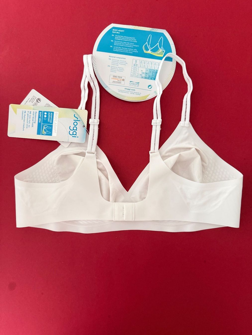 Sloggi Altra biancheria intima: SLOGGI, Bralette BODY ADAPT Soft, Grösse M, Farbe Weiss – Nuovo e nell'imballaggio originale da Rudolfstetten venduto da gst_g7xl 6