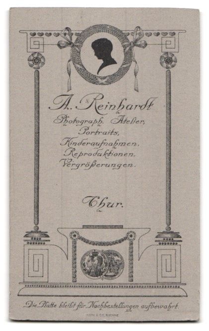 Fotografie &  Plakate: Fotografie A. Reinhardt, Chur, Junge Dam – Gebraucht aus Berlin von bartko-reher 1