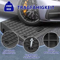 Gummi Auffahr Rollstuhl rampe PKW Griff Bordstein Motorrad