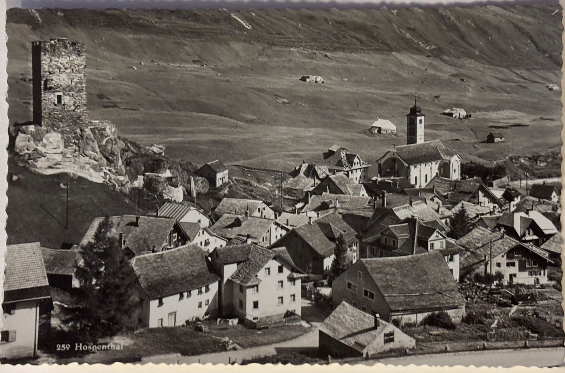 Cartes postales: Hospental, 1949 – D'occasion à Frauenfeld par Merk52