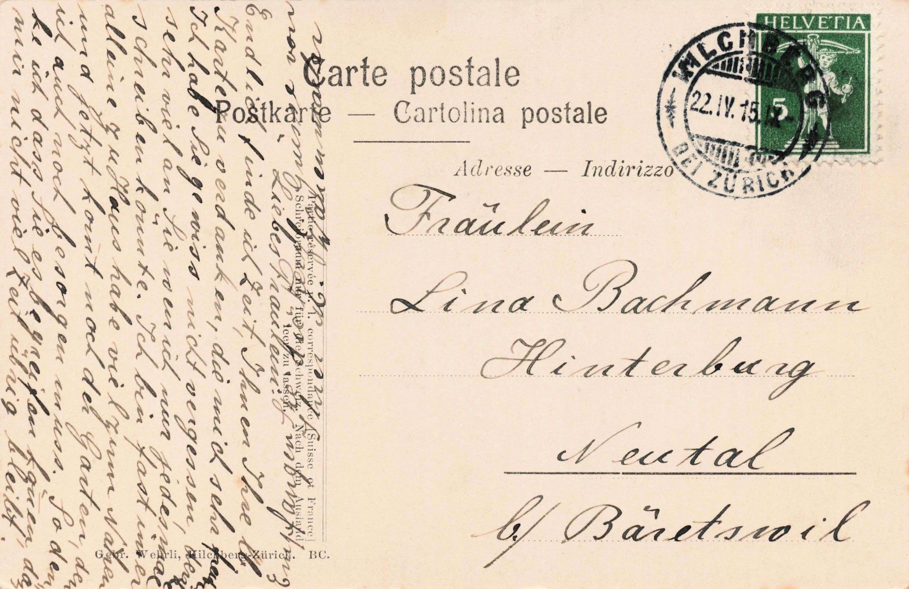 Cartoline postali: Auf dem Gipfel – Usato da Biasca venduto da Blenio71 1
