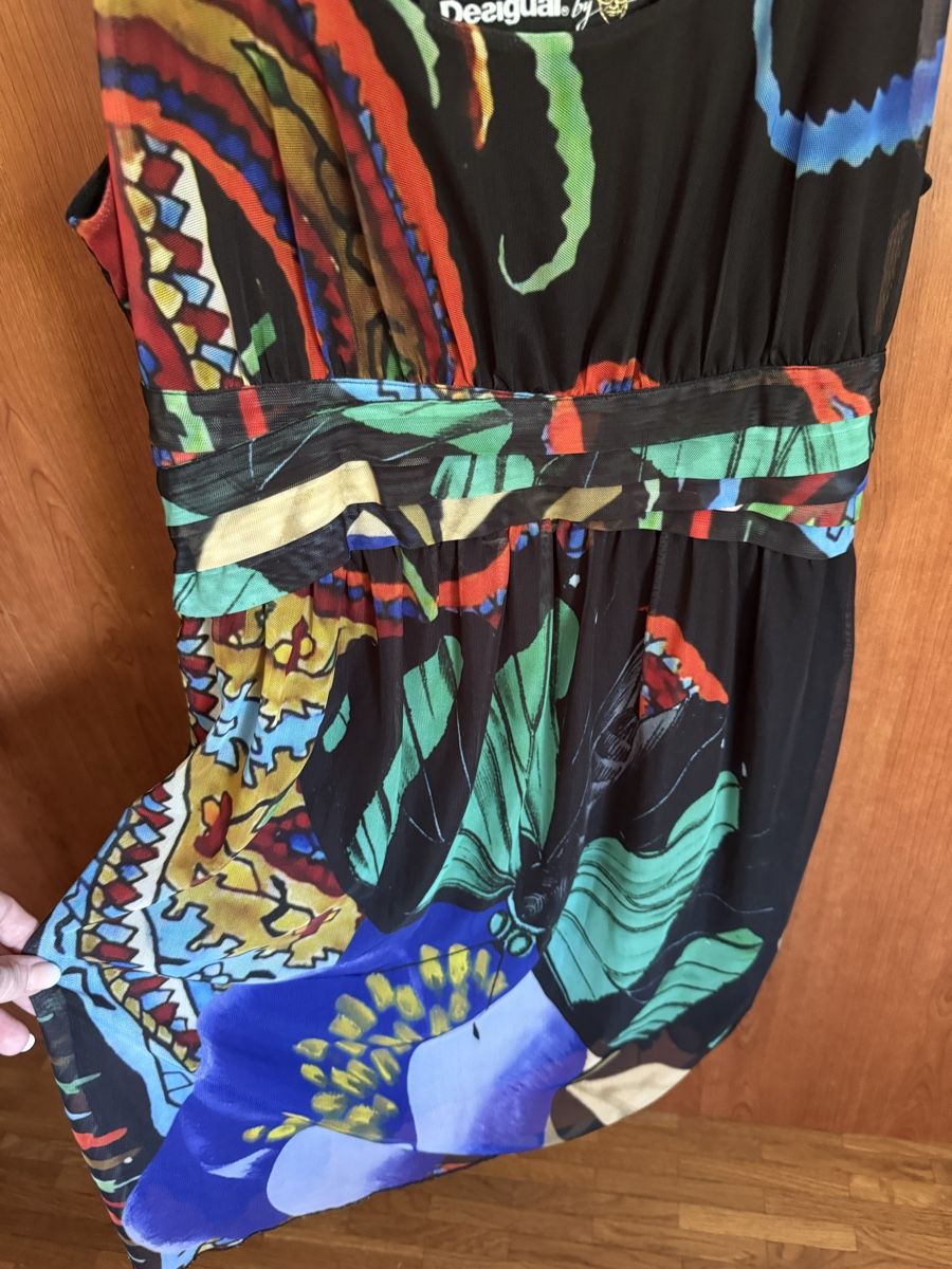 Desigual Kleider: Kleid Desigual bunt gemustert Grösse L  – Gebraucht aus Samstagern von pipistrelli01 1