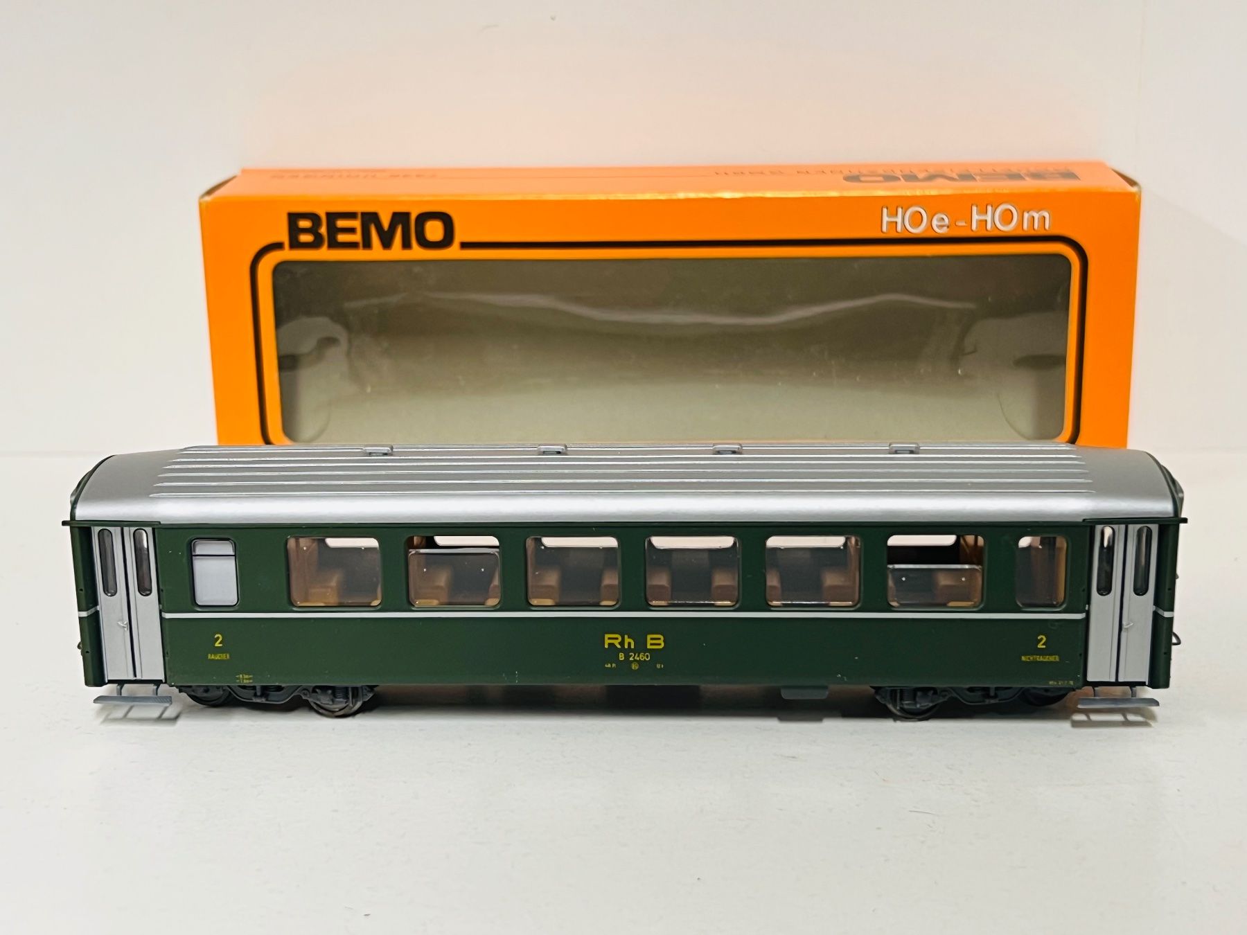 Bemo Trains électriques: Bemo   RhB B 2460 Personenwagen – Neuf (Voir description) à Neuenhof par ludovicco 2