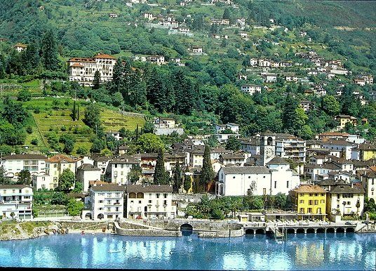 Ansichtskarten: BRISSAGO Flugaufnahme – Neu (gemäss Beschreibung) aus Jona von philajona