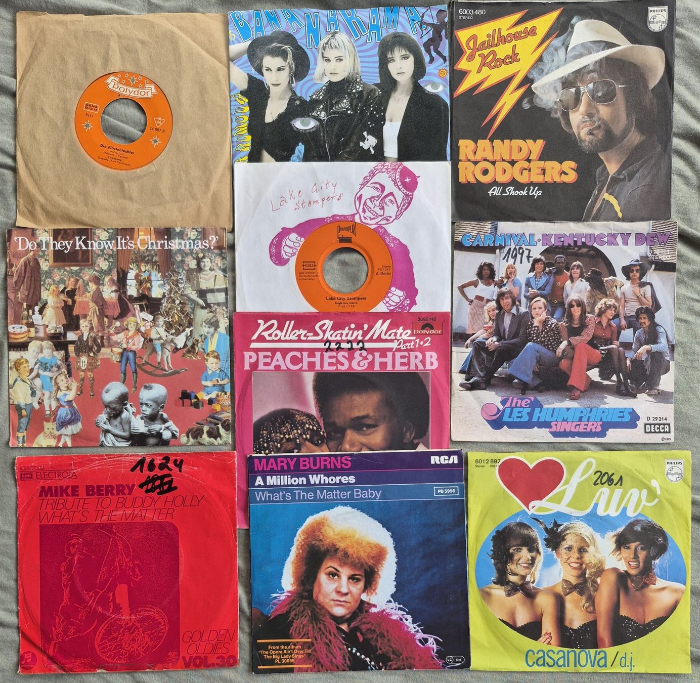 Dischi in vinile: 100 singles pop, rock, jazz – Usato da Onex venduto da X-Ray69 9