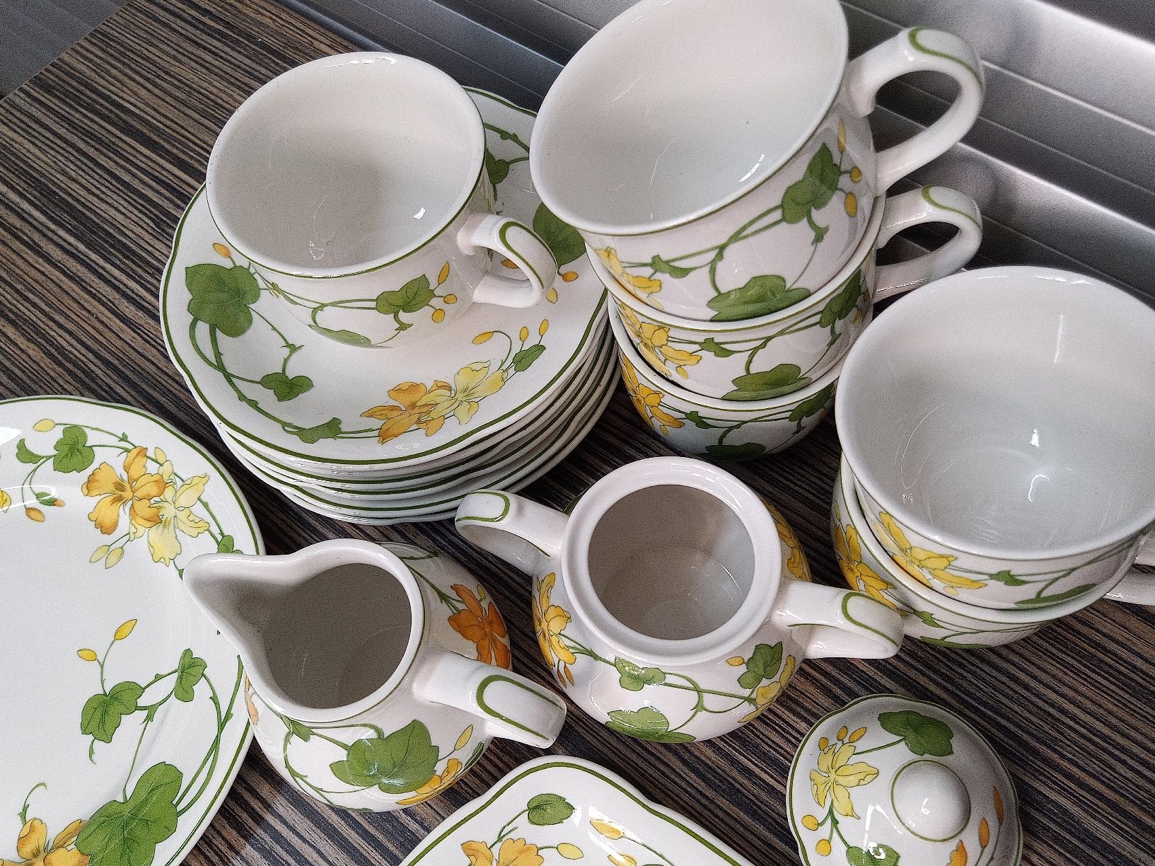 Villeroy & Boch Geschirrsets: Villeroy & Boch Geranium Kaffeeservice – Gebraucht aus Reiden von Zofi-Brocki 4