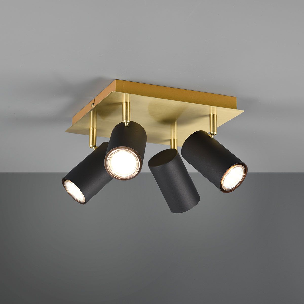 Lampadari & plafoniere: Deckenleuchte, 4 Strahler, Quadratisch – Nuovo (secondo la descrizione) da Kreuzlingen venduto da Smart-Light