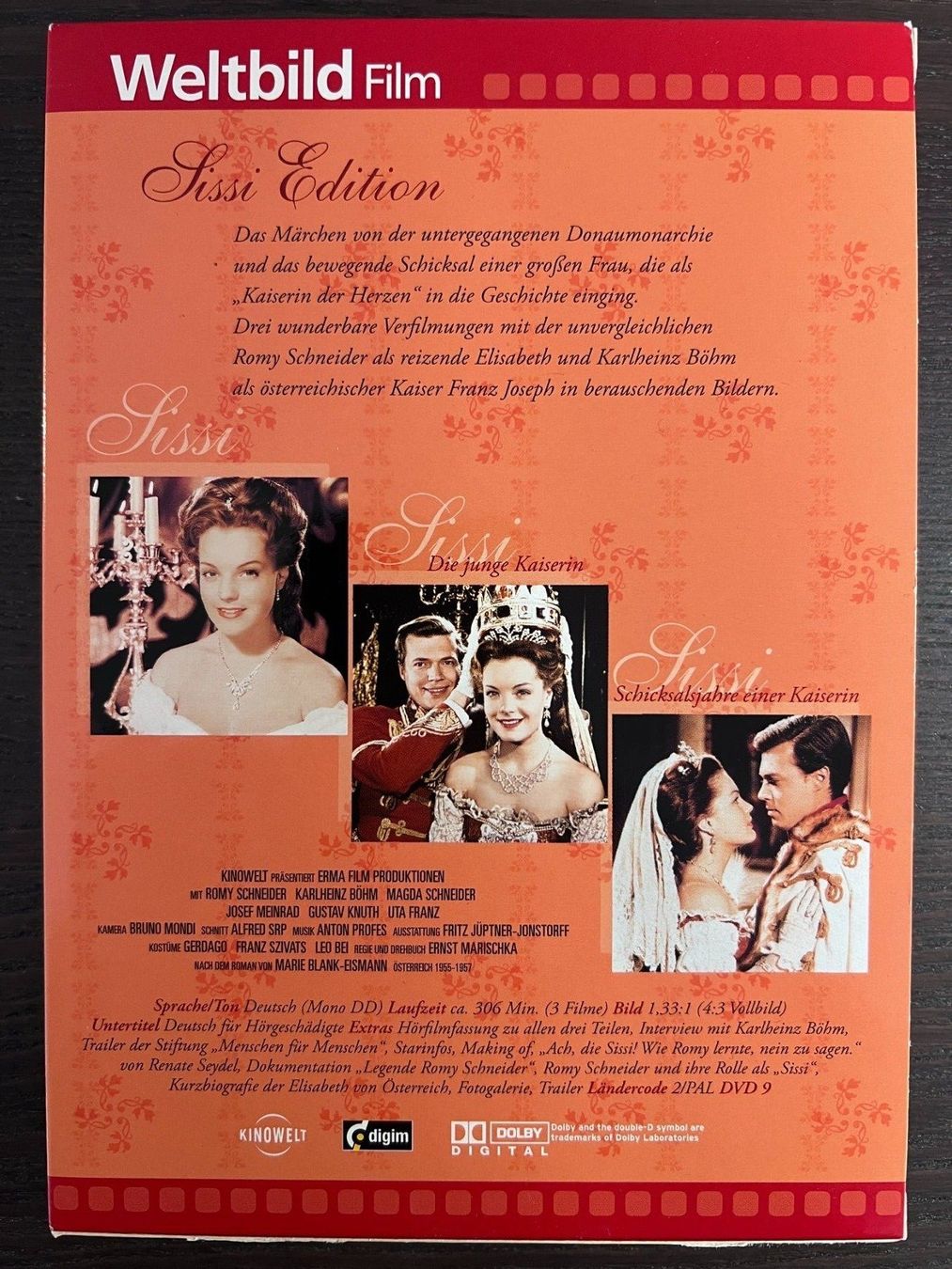 Tutti i DVDs: Sissi Trilogie – Usato da Zürich venduto da FilmFreunde 1