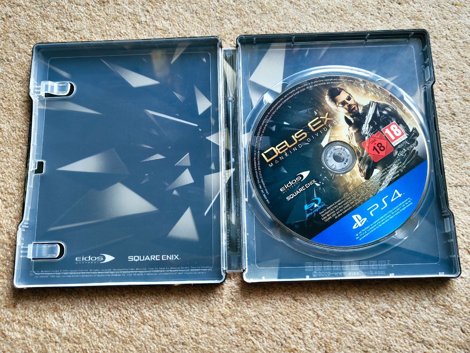 Giochi: Deus Ex: Mankind Divided Steelbook Edition PS4 – Usato da Glattbrugg venduto da har_jgc7 1