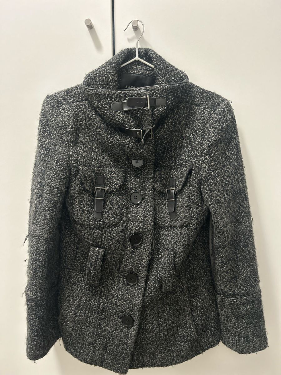 Zara Cappotti: Stylish Zara season Coat - Grey, Size Medium – Usato da Marin-Epagnier venduto da Kty_1907 3