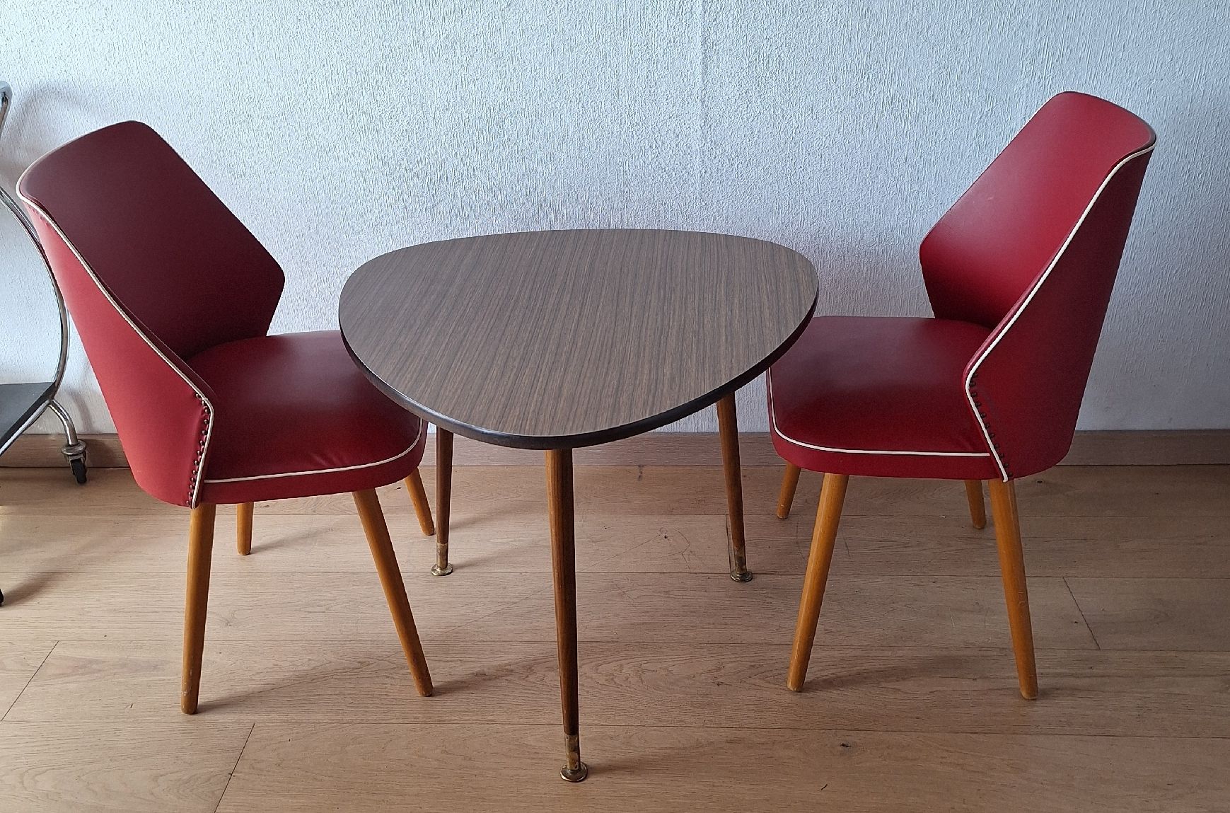 Set di tavolo e panche: Sitzgruppe Mid Century – Usato da Züberwangen venduto da Christine55