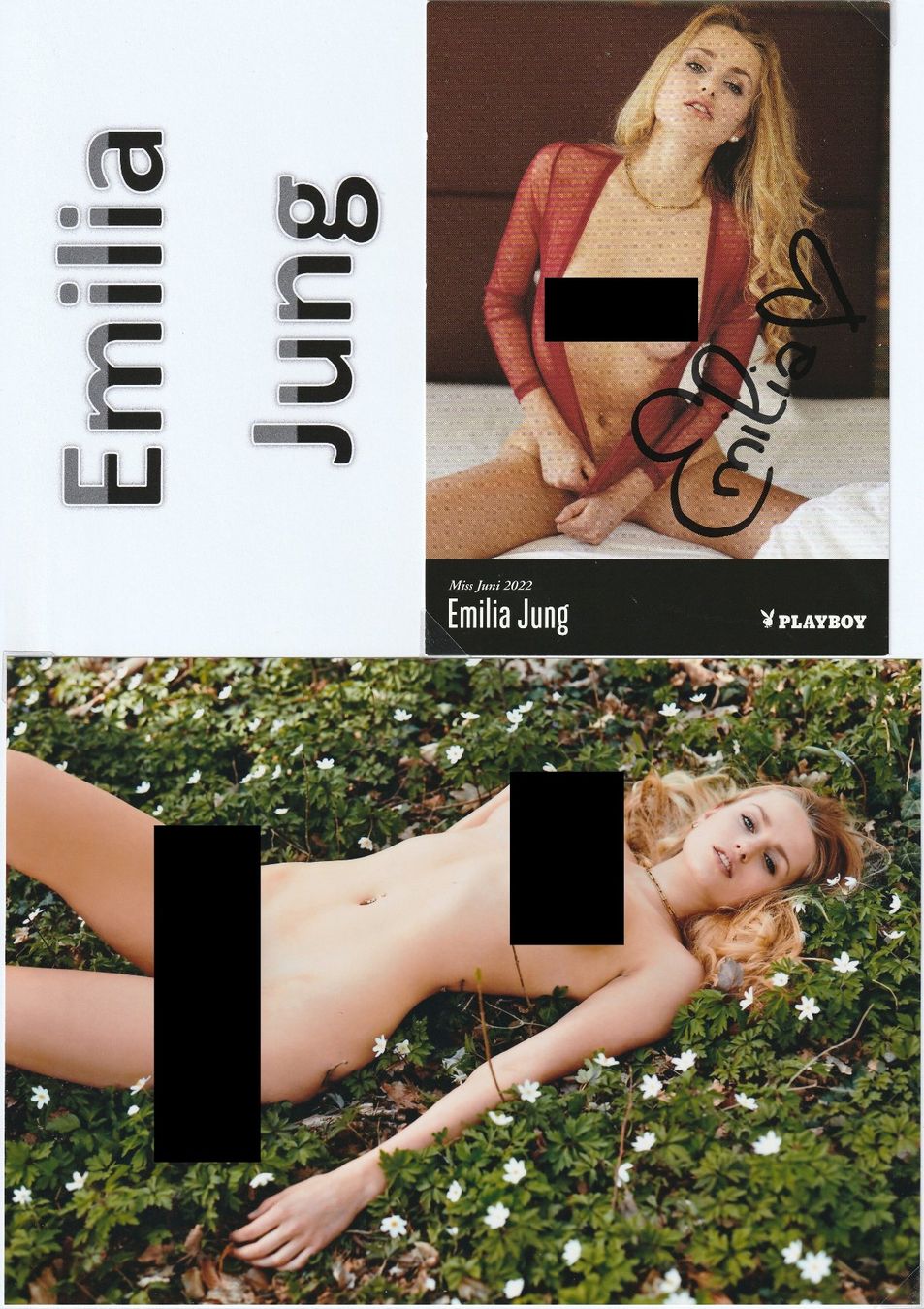 Autogramme: Emilia Jung / Originalautogramm – Neu (gemäss Beschreibung) aus Schwyz von racingautographs
