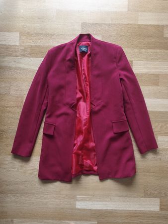 Stylish Red Blazer - Made in Italy