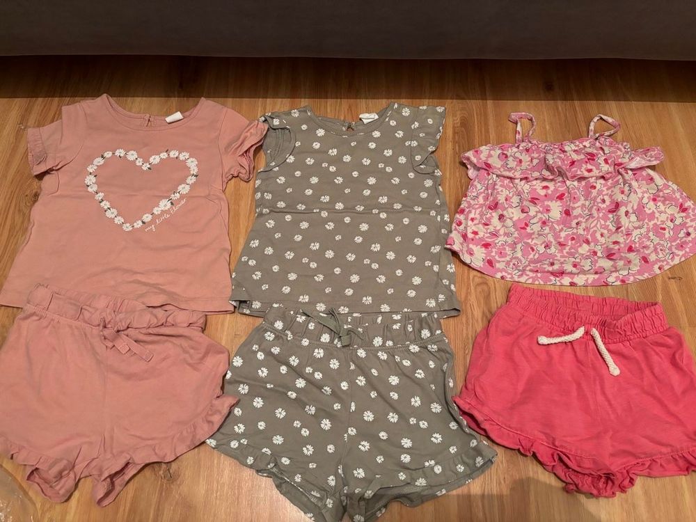 Kurzarm-Set Mit Musikmotiv Für Jungen & Mädchen – Aus Weichem Polyester, Größen 4-12 Jahre, Maschinenwaschbar