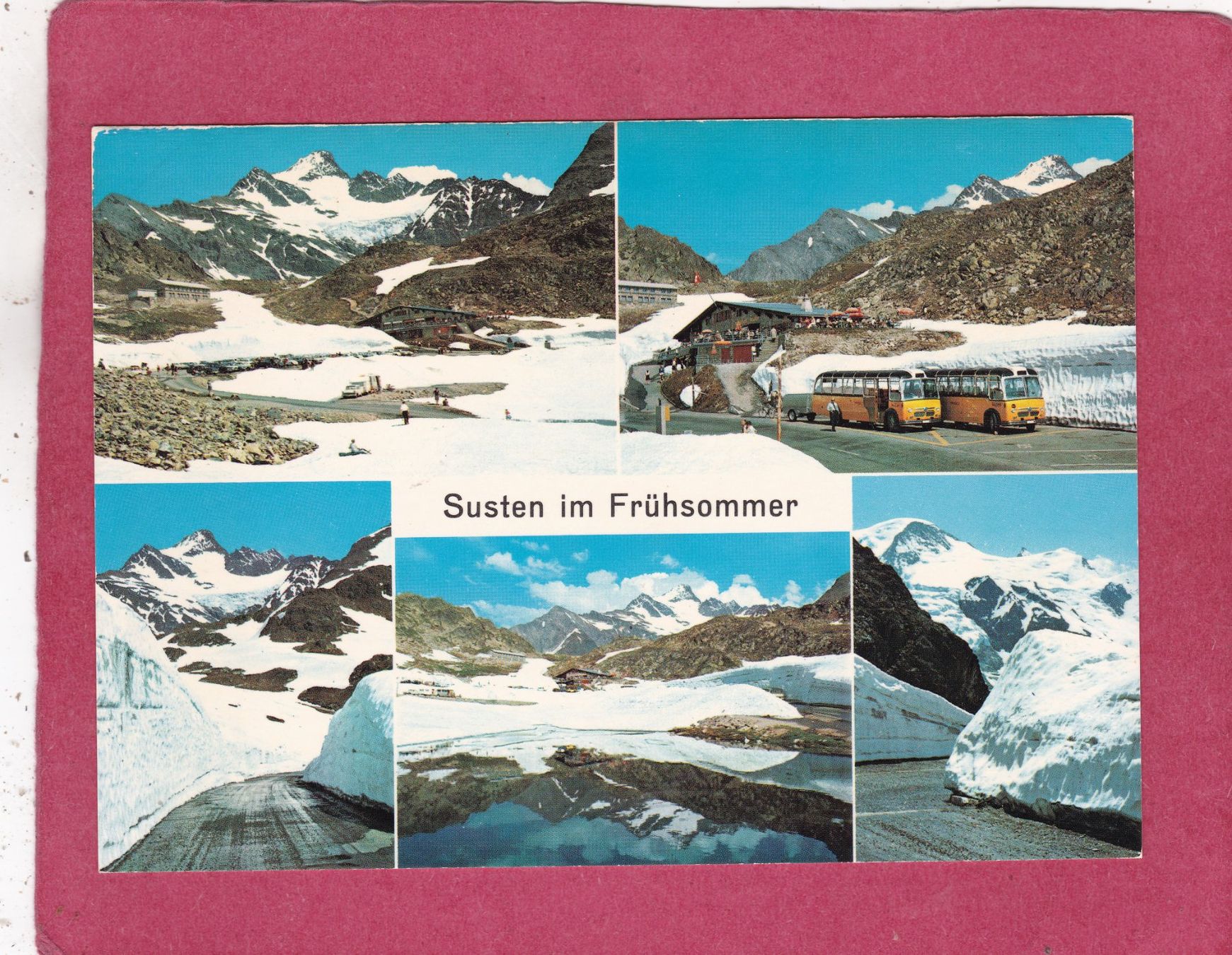 Cartes postales: Susten im Frühsommer Postauto – D'occasion à Herisau par Lisegrat2008