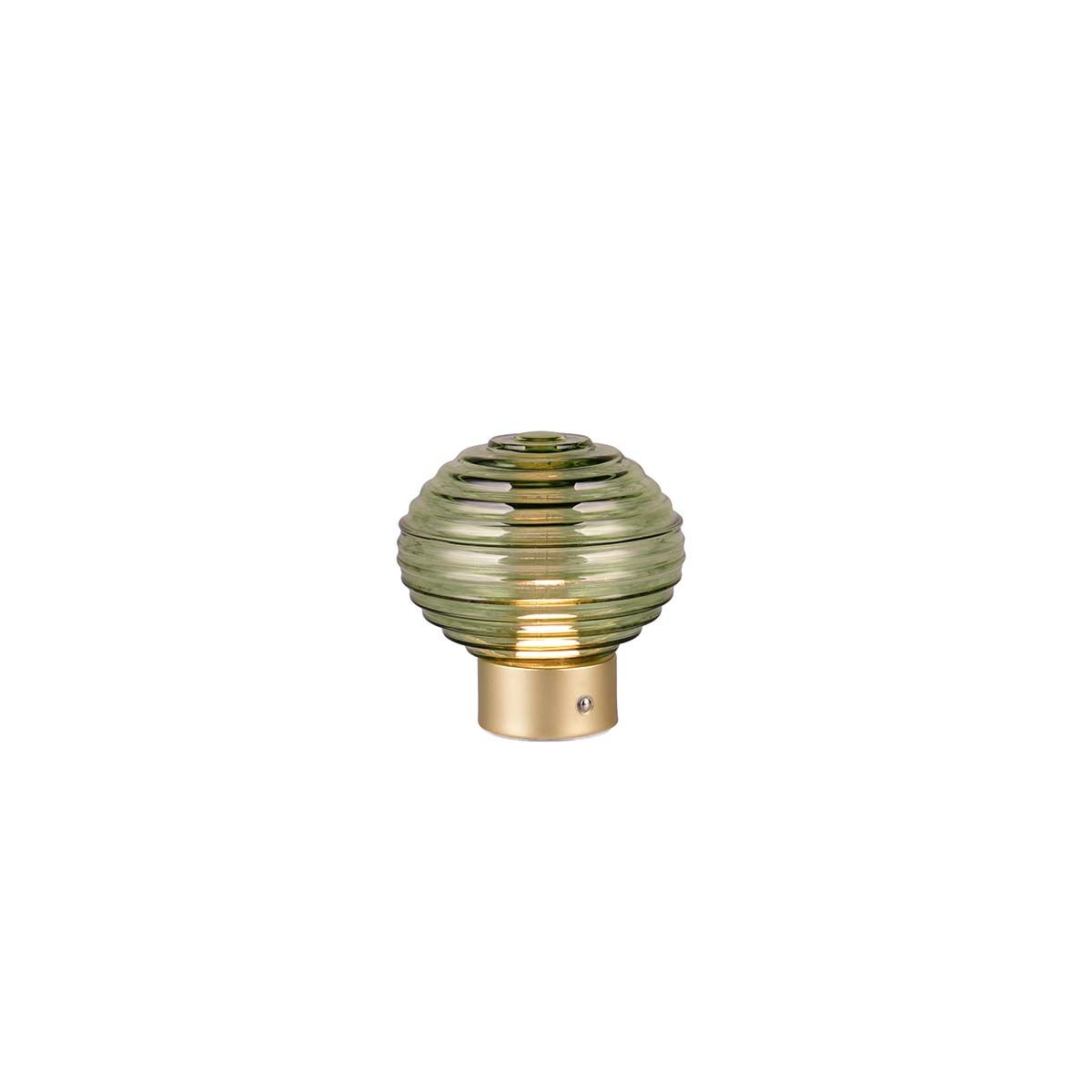 Lampade: Tischleuchte, Grün, Messing, 14 cm Höhe – Nuovo (secondo la descrizione) da Kreuzlingen venduto da Smart-Light 9