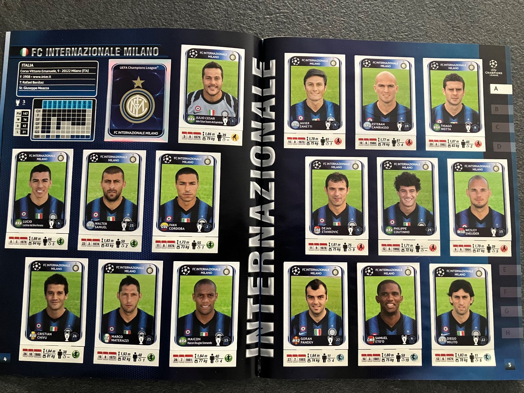 Panini Alben: Panini Champions League 2010-2011 – Gebraucht aus Daillon von Camus82 6