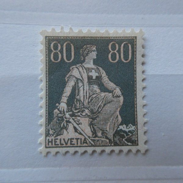 Alle Briefmarken: Nr. 141 ** HELVETIA mit Schwert – Neu (gemäss Beschreibung) aus Egliswil von Trens01 1